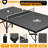 Raychee 72" Ping Pong Table Mid Size Foldable Table Tennis Table With 2 Paddles, Game Net And 2 Balls-103688466