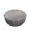 Table basse d'extérieur 34,94 po - imperméable pour la cour arrière. Gris, facile à nettoyer et à entretenir efficacement. Patio d'une capacité de charge de 220 lb.