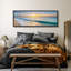 «Coastal Beach Tropical Beach Sunrise Ocean Waves», reproduction sur toile-98042457-111568137