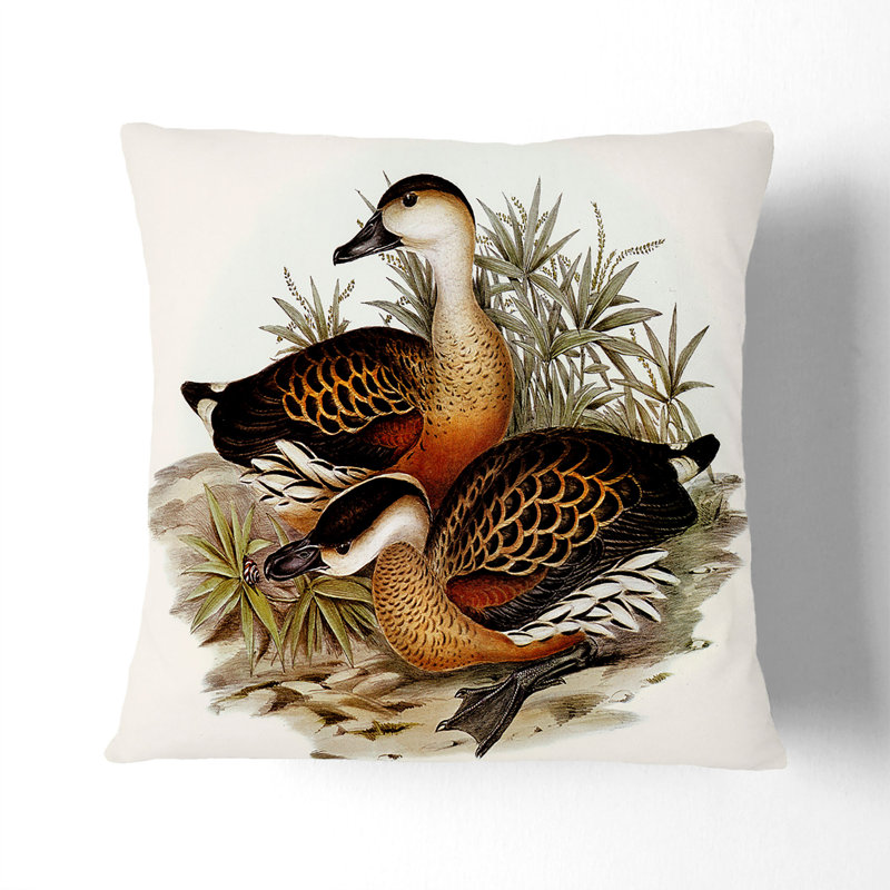 Square Throw Cushion, Stone, 40cm H x 40cm W x 15cm D