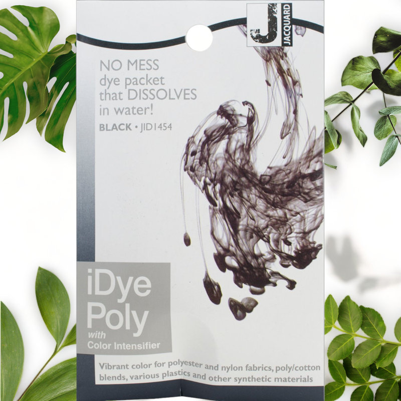 Black Fabric Dye 14g for Polyester and Nylon