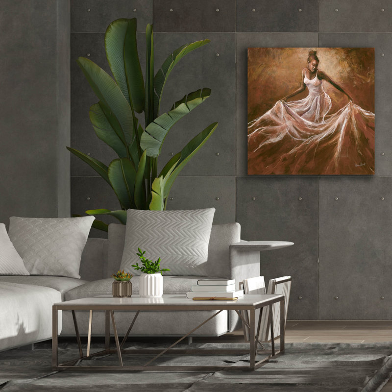 «Ethereal Grace» par Monica Stewart, H 37 po x l 37 po x P 1,5 po