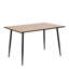 Jobe Metal Base Dining Table-1267038244