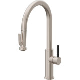 Corsano Pull Down Kitchen Squeeze Sprayer High Arc Spout Faucet with BST Series Handle