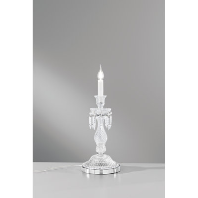 Samara Glass Torchiere Lamp