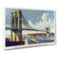 Illustration of Brooklyn Bridge - Wrapped Canvas-55360267