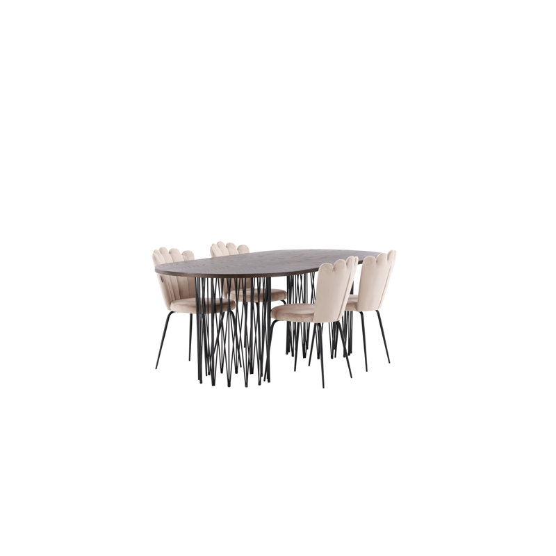 Kavir 4 - Person Dining Set