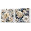 Shelbie - Ensemble de 2 collages floraux carrés-101850744-101850745