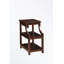 Table d'appoint ACME Wasaki avec USB, espresso