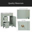 Armoire de meuble-lavabo 24 po avec lavabo en céramique, 2 tiroirs, 1 porte-439642593