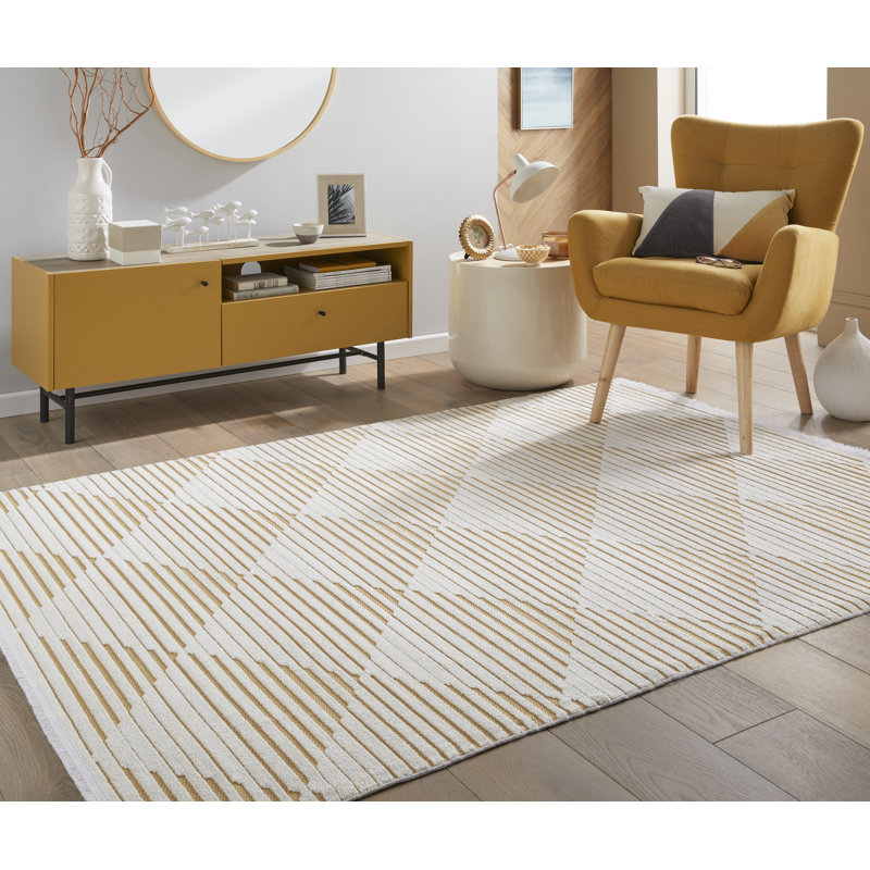 Kaiser Geometric Indoor / Outdoor Area Rug, Rectangle 190 x 290cm