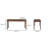 Lola Solid Wood Base Writing Desk-1647279324