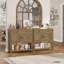 Console 35,4 "avec tiroirs et armoire Latiasha-1901360024