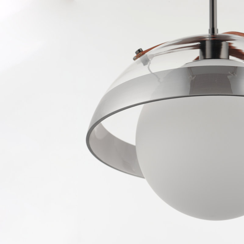 Domain 1 - Light Pendant, Gunmetal, Smoke
