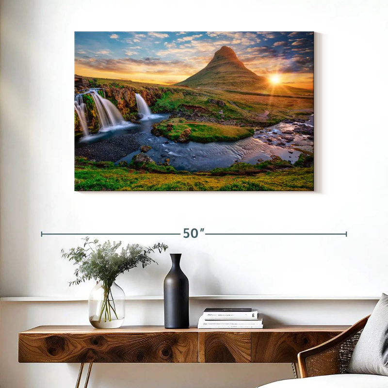Alvord Kirkjufell au lever du soleil