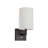 Modern 1-Light Linen Fabric Shade Wall Sconce