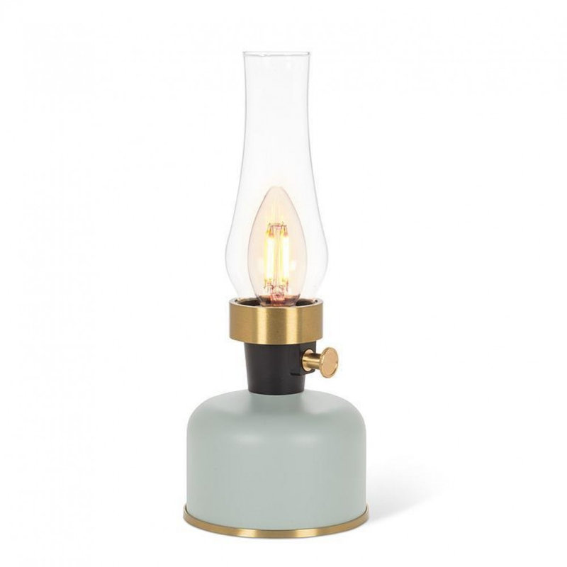 Led With Chimney Lantern Shaped Lamp