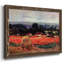 Le coquelicot Blumefeld (la grange), peinture sur toile encadrée-909035584-909035587