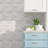 6 in. W x 2 in. L Fireplace Surround Peel and Stick Mosaic Tile