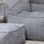 Natalia Armchair Bean Bag and Square Footstool-1400010048-1400010049