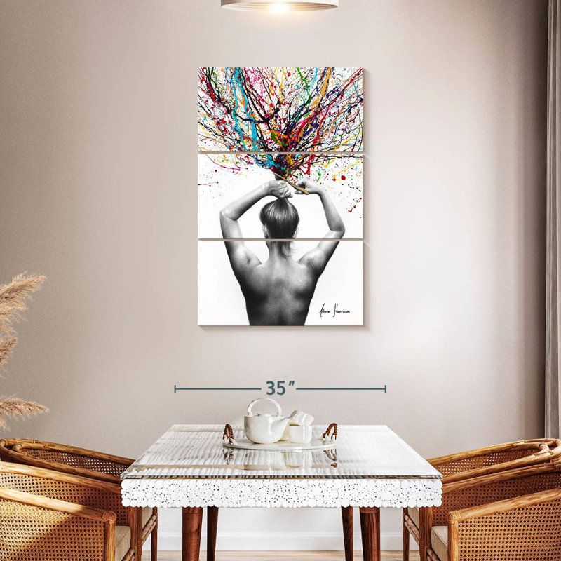 Leisha For Freedom, 45" H x 28" W