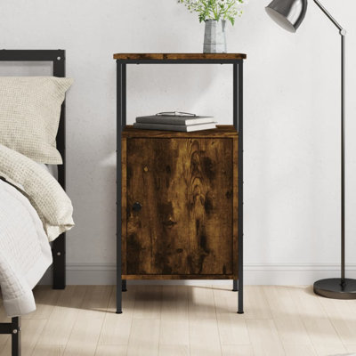 Hedger 41cm W Iron Bedside Table