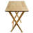 37cm Solid Wood Rectangular Folding Table-16783963