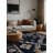 Machine Washable Gray Area Rug-1471573108
