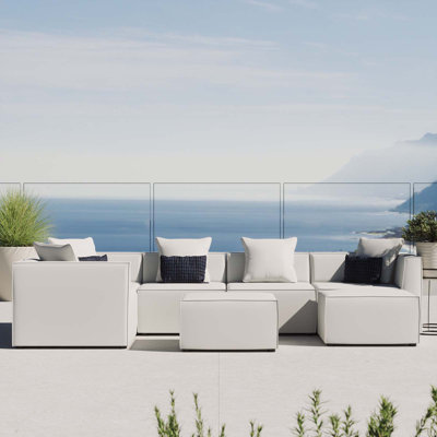 Canapé modulaire rembourré 7 pièces Saybrook