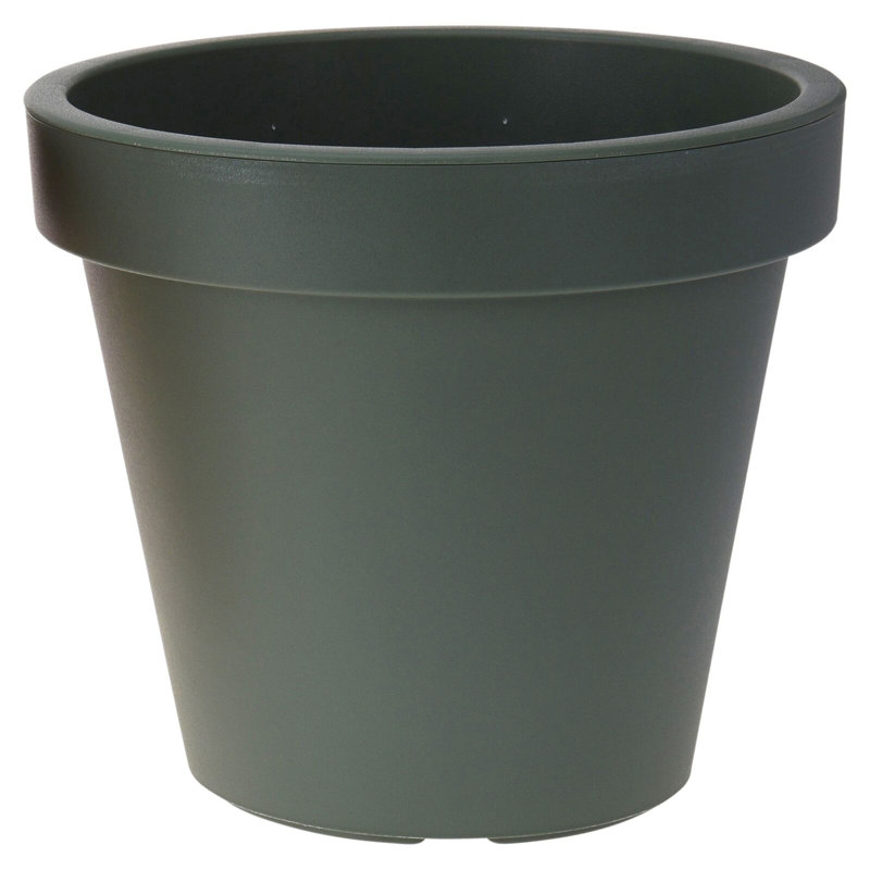 Carper Pot Planter, Green, 35cm H x 40cm W x 40cm D