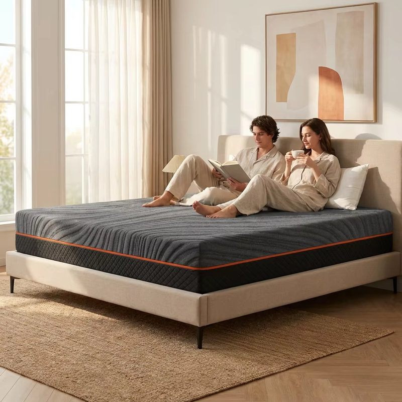 Paulo Cool Gel Memory Foam Mattress, Kingsize (150 x 200cm)