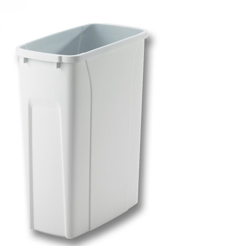 Poubelle 8,75 gallons, Blanc, 20 pte