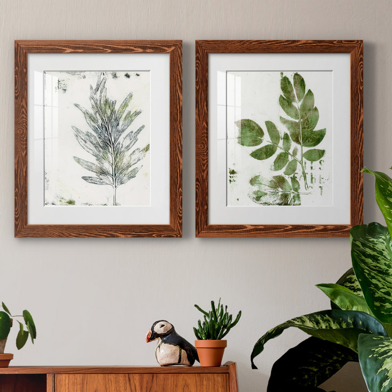 Présence de la nature - ensemble de 2 cadres photo, Érable, H 24 po x l 36 po x P 1,5 po