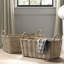 Handmade Seagrass Basket With Handles - Set of 2