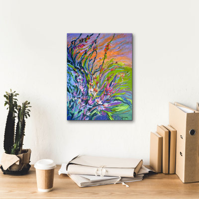 Epic Graffiti 'Unfettered Desires 1'  by Dorothy Fagan Canvas Wall Art, 12" x 16"