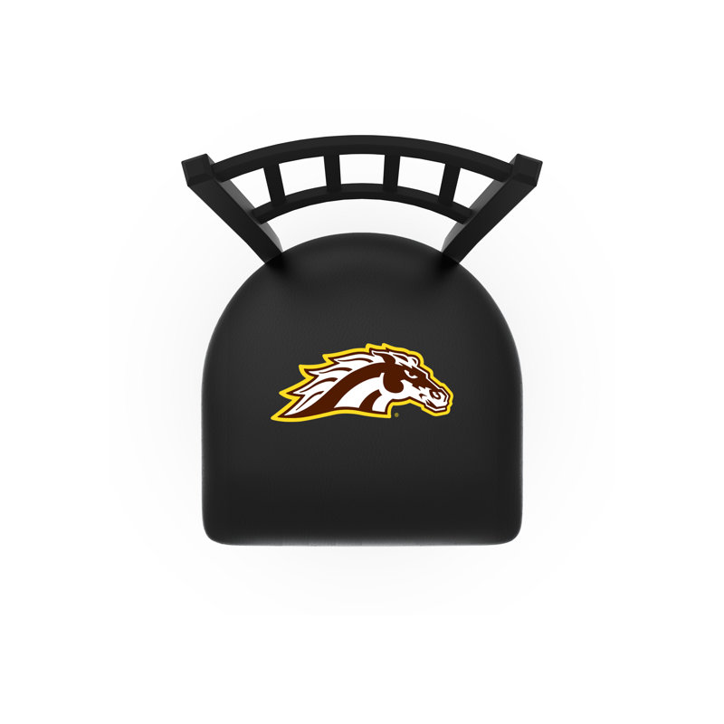 NCAA 36" Swivel Bar Stool, Western Michigan