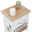 Mayhews 32 cm W Bedside Table