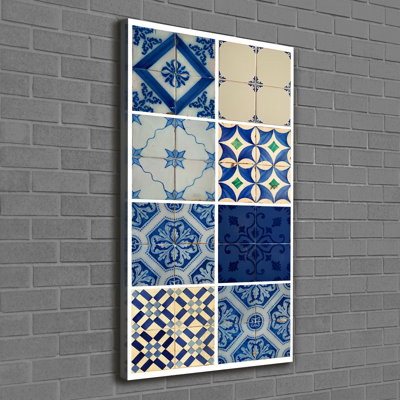 Portuguese Tiles - Wrapped Canvas Print