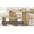 Modway Amistad Wood Dining Table and Bench Set-90924127-90924129