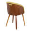 47cm H Polyester Blend Upholstered Armchair-31454851