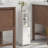 Bathroom Storage Cabinet, Corner Floor Cabinet with Doors and Adjustable Shelf, Narrow Toilet Paper Cabinet, Bathroom Organizer for Small Spaces-56294178-56294181