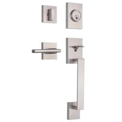Haven Handleset with Deadbolt and Hulk Door and Hulk Rosette