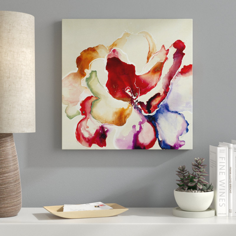 « hyperchromic iii », peinture sur toile, Toile tendue, H 20 po x l 20 po x p 1,25 po