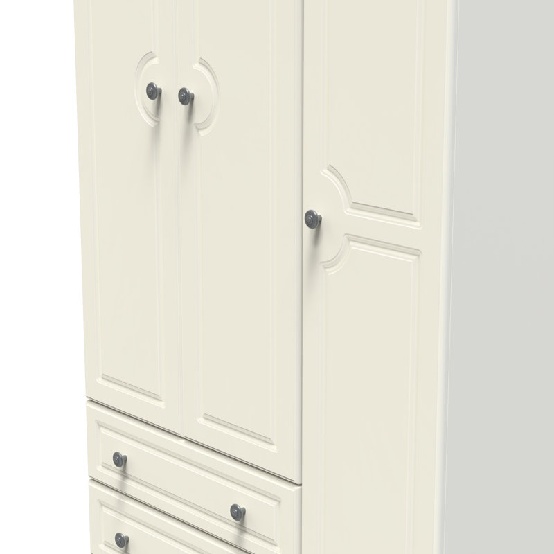 Adala Manufactured Wood Wardrobe, Cream Ash