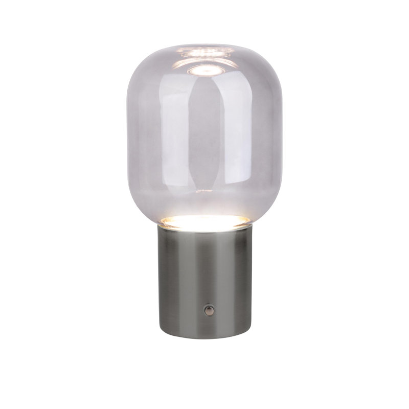 Anaja Aluminum Novelty Lamp, Silver