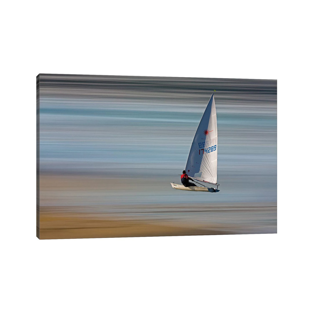 Surreal Sailboat by David Orias - Wrapped Canvas Photograph