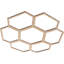Médaillon de plafond en bois Florin-63411883-63411863