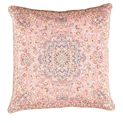 Oriental Square Pillow Cover & Insert