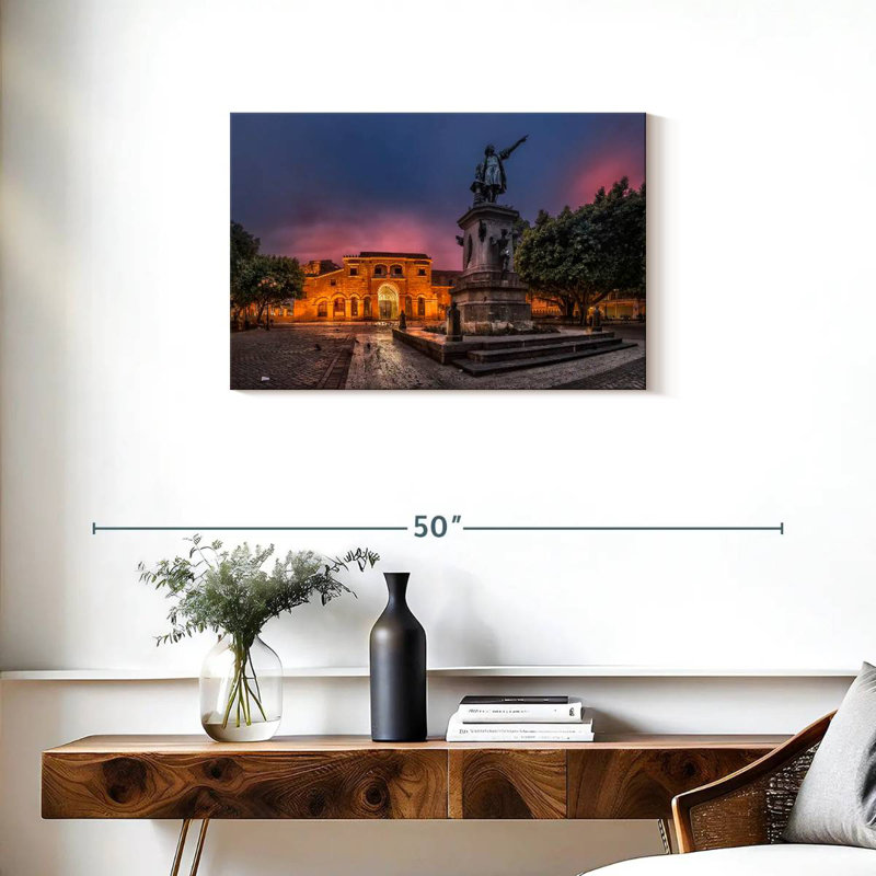 Lilie Santo Domingo Cathedral, 20" H x 30" W