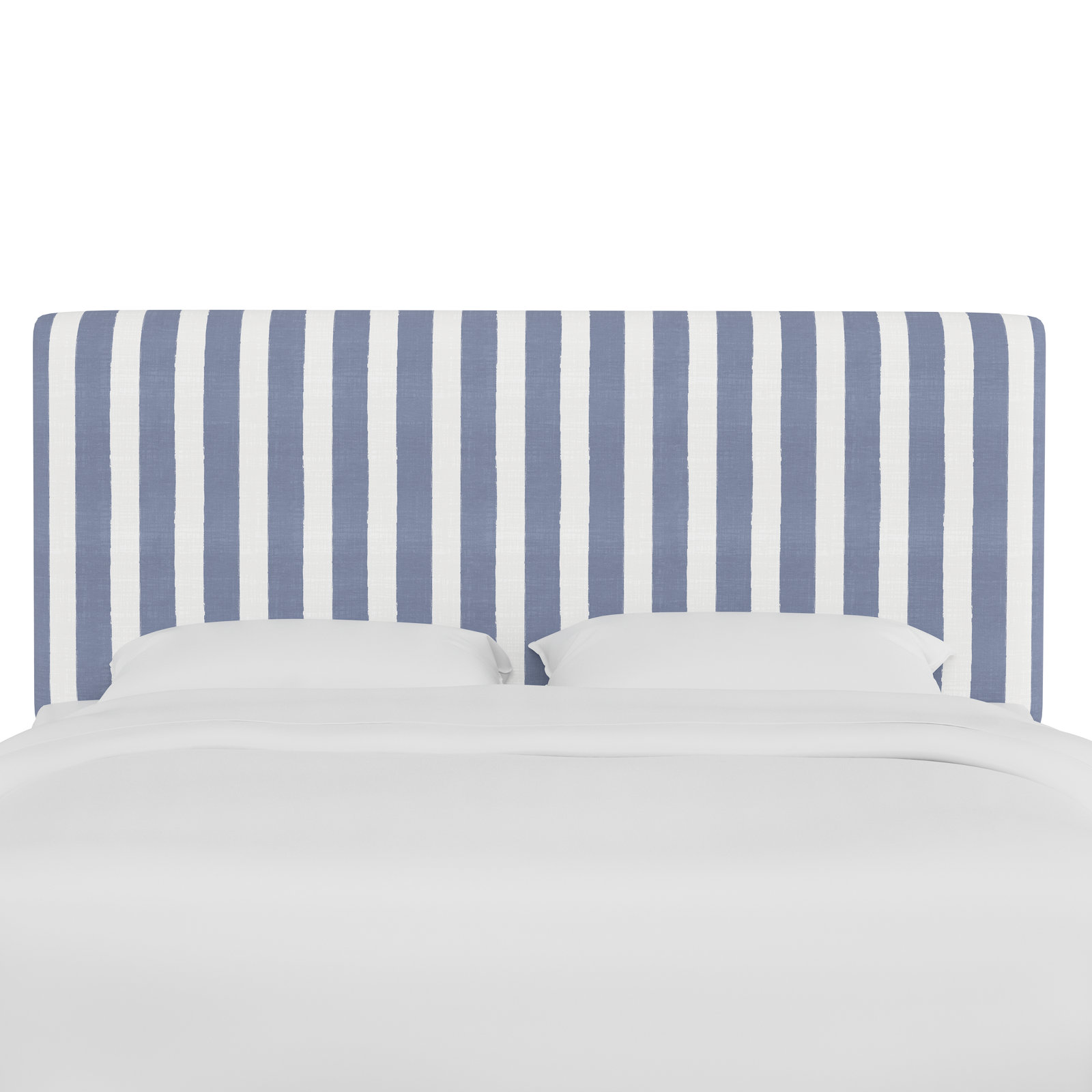 Eisley Pine Cotton Headboard, California King, Brush Cabana Icy Blue